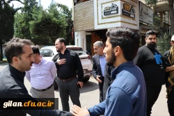 بدرقه کاروان زیارتی اربعین حسینی  دانشجو معلمان دانشگاه فرهنگیان گیلان  به کربلای معلی 15