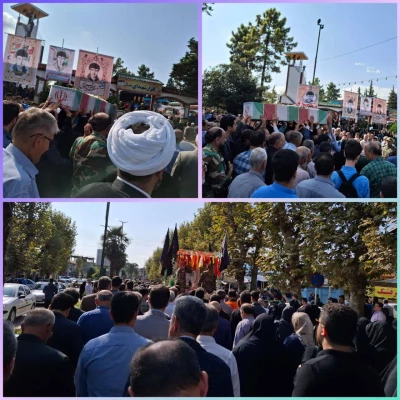 پیکر شهید «یعقوب دولتی» در زادگاهش آرام گرفت 3