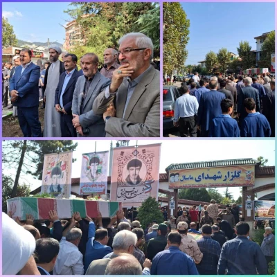 پیکر شهید «یعقوب دولتی» در زادگاهش آرام گرفت 5