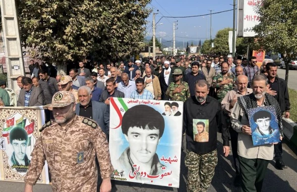 پیکر شهید «یعقوب دولتی» در زادگاهش آرام گرفت 9