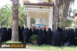 تجمع مدیران، اساتید و دانشجویان دانشگاه فرهنگیان گیلان در پی شهادت سید حسن نصرالله 7