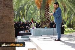 تجمع مدیران، اساتید و دانشجویان دانشگاه فرهنگیان گیلان در پی شهادت سید حسن نصرالله 8