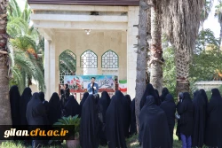 تجمع مدیران، اساتید و دانشجویان دانشگاه فرهنگیان گیلان در پی شهادت سید حسن نصرالله 9