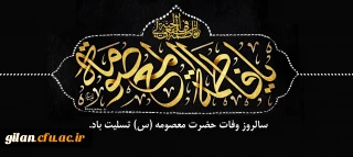 سالروز وفات حضرت معصومه(س) تسلیت باد.