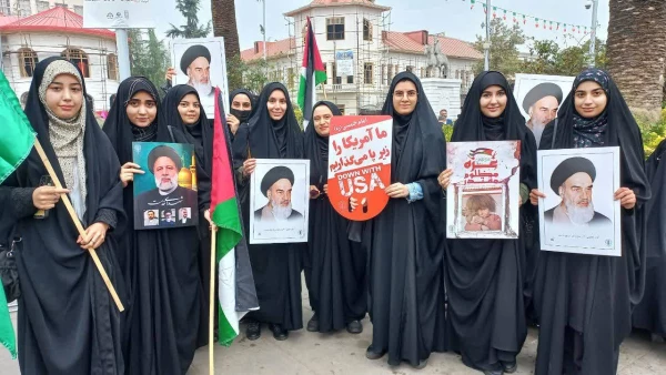 حضور گسترده مسئولین و دانشجویان دانشگاه فرهنگیان گیلان در " راهپیمایی 13 آبان " 5