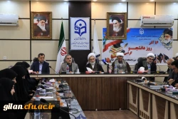 دیدار و نشست صمیمانه نماینده رهبری در گیلان با دانشجویان دانشگاه فرهنگیان استان گیلان 2