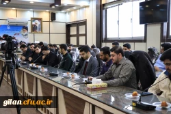 دیدار و نشست صمیمانه نماینده رهبری در گیلان با دانشجویان دانشگاه فرهنگیان استان گیلان 3