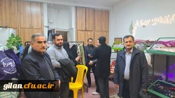 دیدار ریاست دانشگاه فرهنگیان گیلان با دانشجویان بنت الهدی صدر بمناست روز دانشجو 2