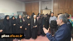 دیدار ریاست دانشگاه فرهنگیان گیلان با دانشجویان بنت الهدی صدر بمناست روز دانشجو 4