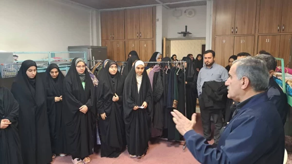 دیدار ریاست دانشگاه فرهنگیان گیلان با دانشجویان بنت الهدی صدر بمناست روز دانشجو 4