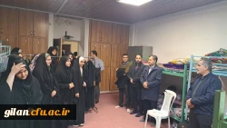 دیدار ریاست دانشگاه فرهنگیان گیلان با دانشجویان بنت الهدی صدر بمناست روز دانشجو 5