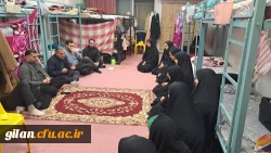 دیدار ریاست دانشگاه فرهنگیان گیلان با دانشجویان بنت الهدی صدر بمناست روز دانشجو 6