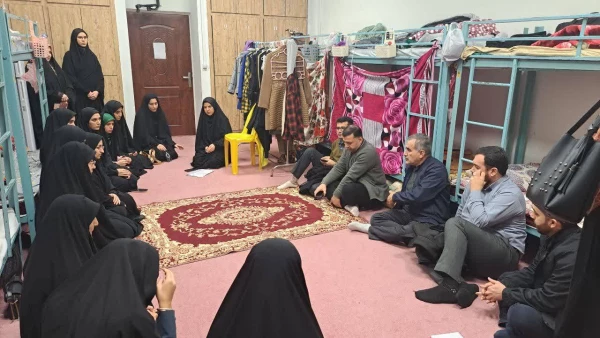 دیدار ریاست دانشگاه فرهنگیان گیلان با دانشجویان بنت الهدی صدر بمناست روز دانشجو 7