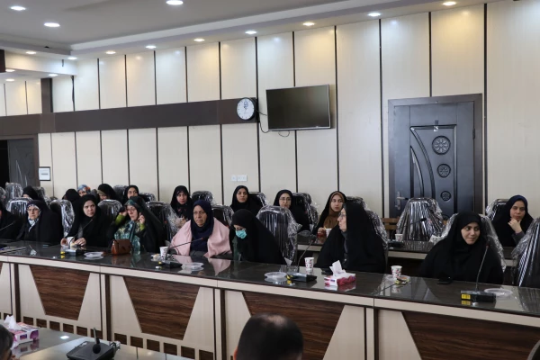 برگزاری مراسم تکریم و معارفه سرپرست پردیس بنت الهدی صدر فرهنگیان گیلان 6