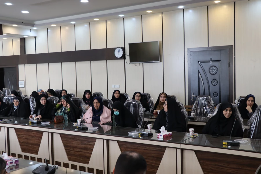 برگزاری مراسم تکریم و معارفه سرپرست پردیس بنت الهدی صدر فرهنگیان گیلان 6