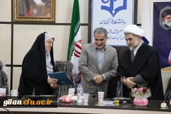 برگزاری مراسم تکریم و معارفه سرپرست پردیس بنت الهدی صدر فرهنگیان گیلان 9