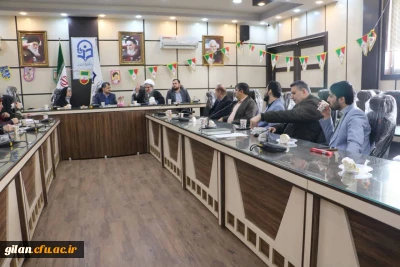 جلسه ستاد بزرگداشت دهه فجر دانشگاه فرهنگیان استان گیلان