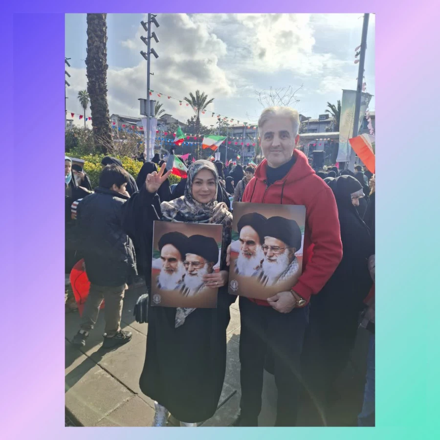 حضور پرشور و حماسی روسا ، اعضای هیات علمی ، اساتید ، کارکنان و دانشجو معلمان استان گیلان در 46 سالگرد پیروزی انقلاب اسلامی ایران 6