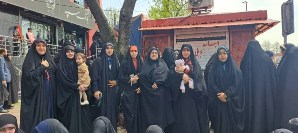 حضور پرشور اساتید، کارکنان و دانشجومعلمان دانشگاه فرهنگیان استان گیلان در راهپیمایی روز قدس 2