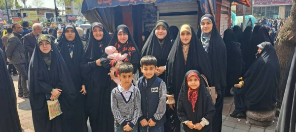 حضور پرشور اساتید، کارکنان و دانشجومعلمان دانشگاه فرهنگیان استان گیلان در راهپیمایی روز قدس 3