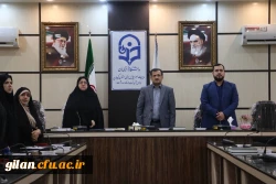 اولین دیدار ریاست دانشگاه فرهنگیان گیلان با اساتید وکارکنان در سال 1404 5