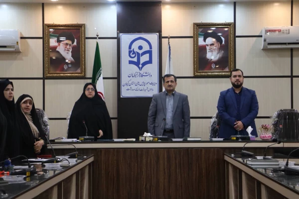 اولین دیدار ریاست دانشگاه فرهنگیان گیلان با اساتید وکارکنان در سال 1404 5