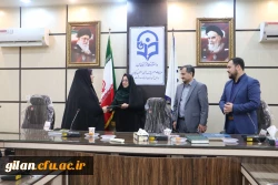 اولین دیدار ریاست دانشگاه فرهنگیان گیلان با اساتید وکارکنان در سال 1404 6