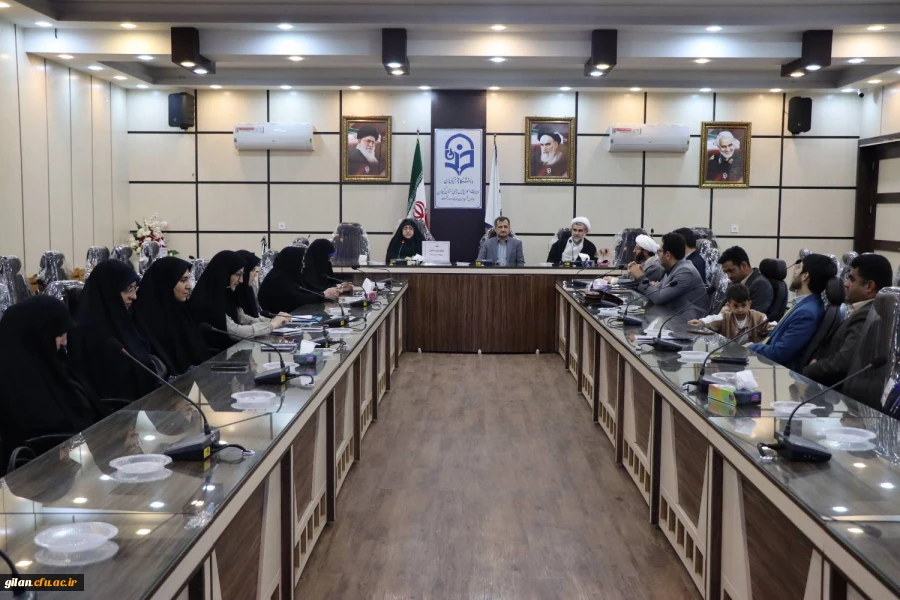 اولین دیدار ریاست دانشگاه فرهنگیان گیلان با اساتید وکارکنان در سال 1404 9