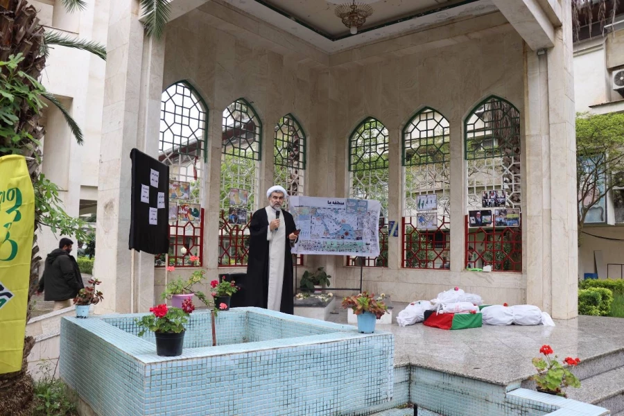 تجمع دانشجومعلمان اساتید و کارکنان پردیس های دانشگاه فرهنگیان استان گیلان در حمایت از مردم مظلوم غزه  4