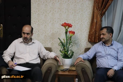 بازدید نماینده عالی دانشگاه فرهنگیان کشور از پردیس های استان گیلان