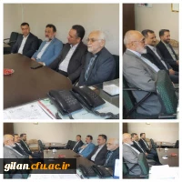 حضوررئیس دانشگاه فرهنگیان استان گیلان ، در دفتر  مجمع خیرین مدرسه سازاستان گیلان  2
