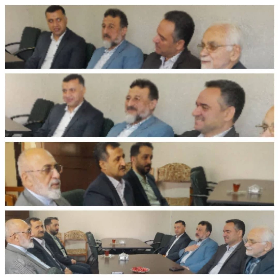 حضوررئیس دانشگاه فرهنگیان استان گیلان ، در دفتر  مجمع خیرین مدرسه سازاستان گیلان  3