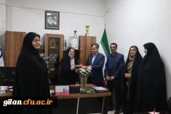 تبریک دهه سرآمدی و روز استاد توسط ریاست دانشگاه فرهنگیان گیلان 2
