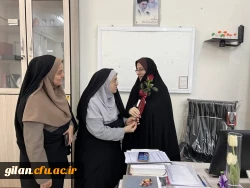 تبریک دهه سرآمدی و روز استاد توسط ریاست دانشگاه فرهنگیان گیلان 6