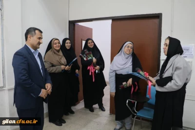 تبریک دهه سرآمدی و روز استاد توسط ریاست دانشگاه فرهنگیان گیلان