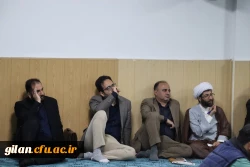 مراسم گرامیداشت سالگرد شهادت آیت الله ریئسی و همراهانش با سحنرانی جناب آقای دکتر زادبر عضو محترم هیات علمی دانشگاه گیلان 7