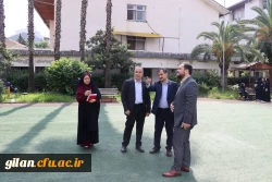 حضور آقای مجتبی حیدری معاون برنامه ریزی و توسعه منابع دانشگاه فرهنگیان در گیلان 3