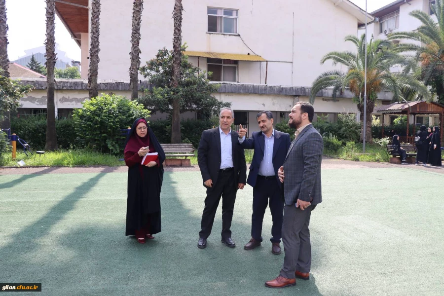 حضور آقای مجتبی حیدری معاون برنامه ریزی و توسعه منابع دانشگاه فرهنگیان در گیلان 3