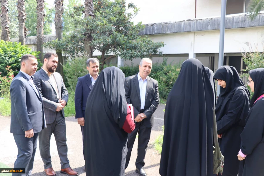 حضور آقای مجتبی حیدری معاون برنامه ریزی و توسعه منابع دانشگاه فرهنگیان در گیلان 4