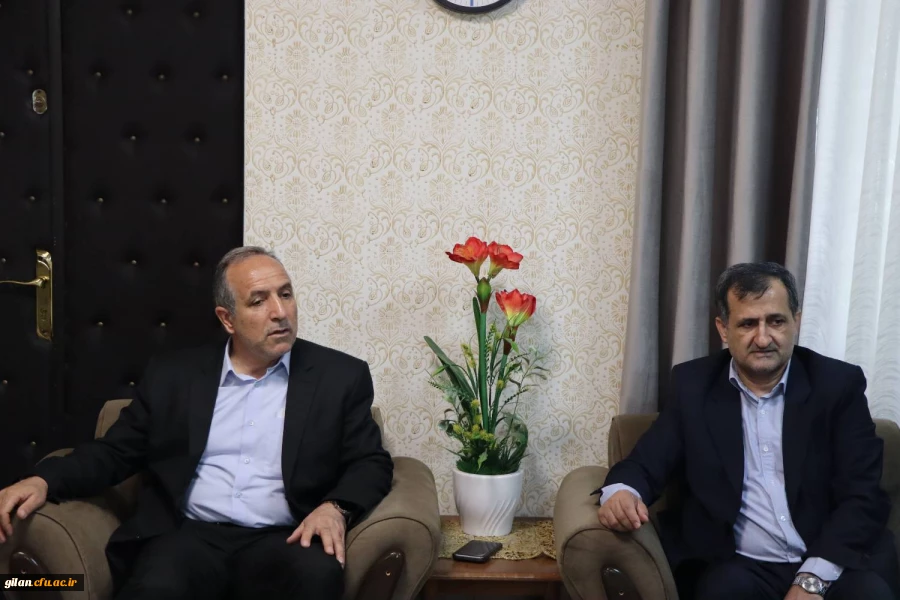 حضور آقای مجتبی حیدری معاون برنامه ریزی و توسعه منابع دانشگاه فرهنگیان در گیلان 6
