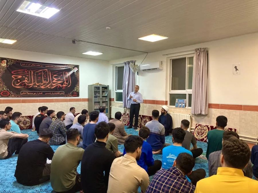 حضور آقای مجتبی حیدری معاون برنامه ریزی و توسعه منابع دانشگاه فرهنگیان در گیلان 11