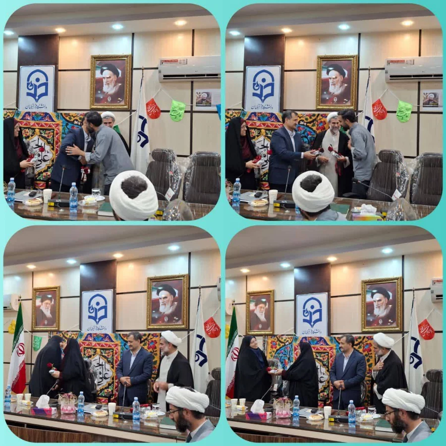 تجلیل از سادات دانشگاه فرهنگیان استان گیلان 3