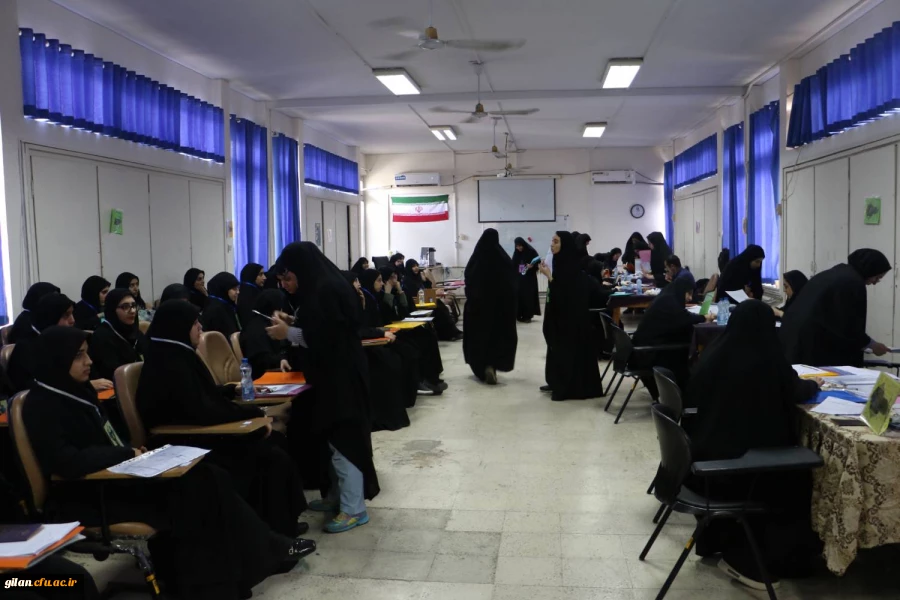 بازدید ابراهیم صفری؛ رئیس دانشگاه فرهنگیان استان گیلان و حجت الاسلام و المسلمین عطایی؛ مسئول دفتر نهاد نمایندگی مقام معظم رهبری در دانشگاه فرهنگیان استان از فرآیند ارزیابی تکمیلی داوطلبان ورود به دانشگاه فرهنگیان
 2