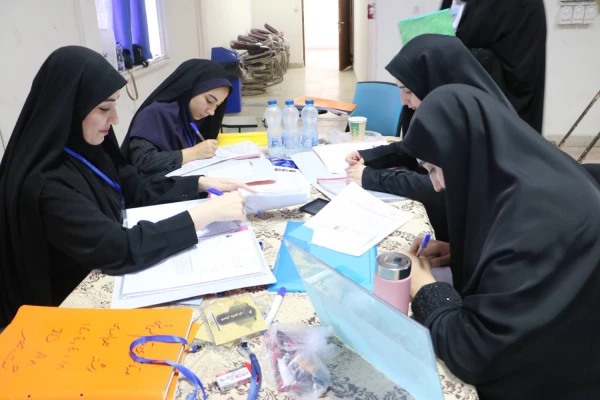 بازدید ابراهیم صفری؛ رئیس دانشگاه فرهنگیان استان گیلان و حجت الاسلام و المسلمین عطایی؛ مسئول دفتر نهاد نمایندگی مقام معظم رهبری در دانشگاه فرهنگیان استان از فرآیند ارزیابی تکمیلی داوطلبان ورود به دانشگاه فرهنگیان
 2