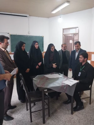 بازدید مدیرکل آموزش و پرورش گیلان از فرایند ارزیابی تخصصی داوطلبان ورودی دانشگاه فرهنگیان 6