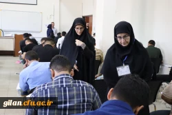 بازدید معاون آموزش ابتدایی وزارت آموزش و پرورش به همراه مدیرکل آموزش و پرورش استان گیلان از آزمون استخدامی آموزگاری سال ۱۴۰۴ در پردیس بنت الهدی صدر  2