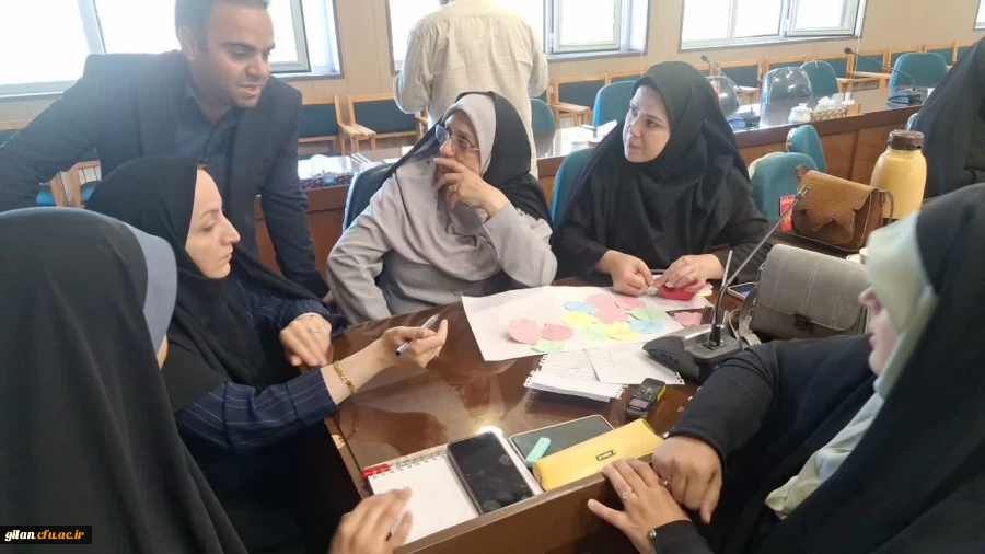 حضور اعضای هیأت علمی دانشگاه فرهنگیان گیلان در دومین رویداد ملی اندیشه ورزی نخبگانی استادان دانشگاه ها 2