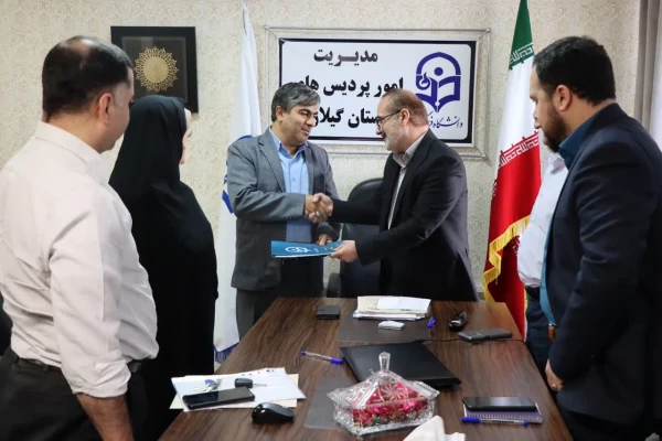 انتصاب سرپرست معاونت برنامه ریزی و توسعه منابع دانشگاه فرهنگیان گیلان 2