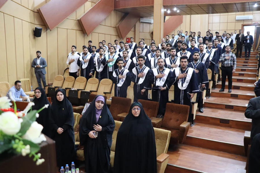 برگزاری آیین دانش آموختگی دانشجو معلمان ورودی ۱۴۰۰ دانشگاه فرهنگیان گیلان  2