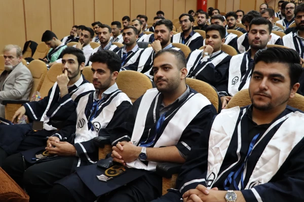 برگزاری آیین دانش آموختگی دانشجو معلمان ورودی ۱۴۰۰ دانشگاه فرهنگیان گیلان  2